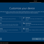 Windows 10 будет спрашивать пользователей, для каких целей используется компьютер