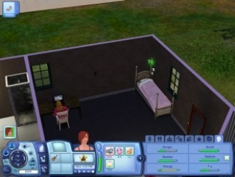 Sims3 - Односпальная кровать