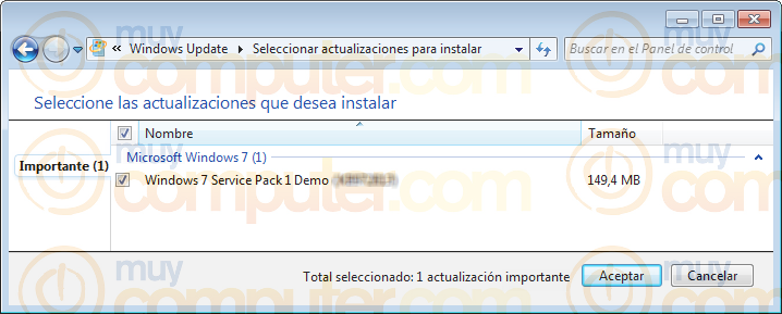 Windows 7 Service Pack 1 - Установка 1