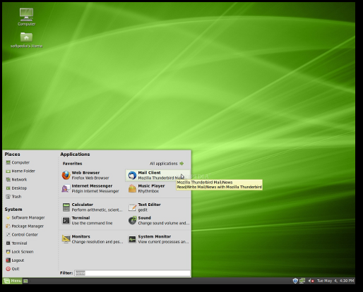 Linux Mint 9 RC