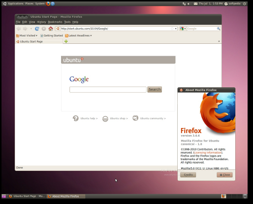 Ubuntu 10.10 Alpha 2
