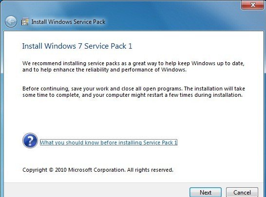 Скачать Windows 7 SP1 Beta от Microsoft