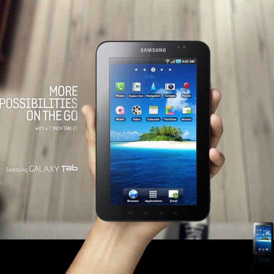 Новый планшет от Samsung: GALAXY Tab