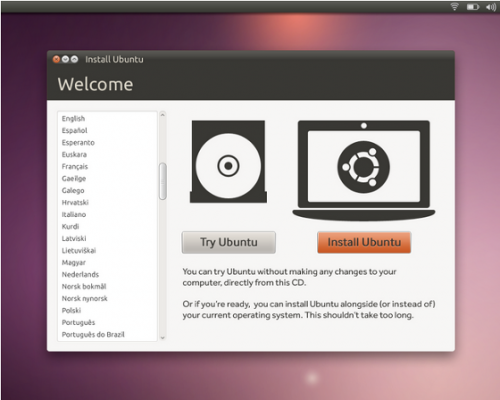 Новый инсталлятор Ubuntu 10.10