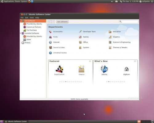 Редизайн Ubuntu Software Center