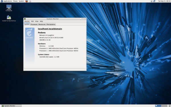 Fedora 14 бета доступна для загрузки