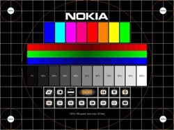 Главное окно Nokia Monitor Test - программы для тестирования мониторов