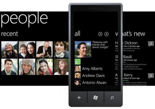 Хаб People Windows Phone 7