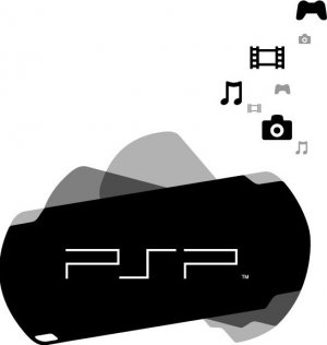 Логотип приставки PlayStation Portable