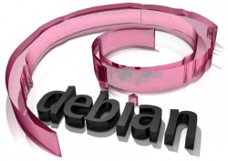 Логотип ОС Debian