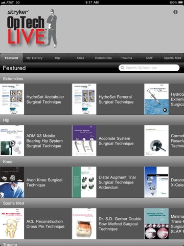iPad-приложение OpTech Live