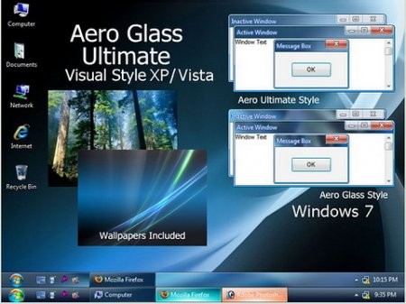 интерфейс Windows Aero