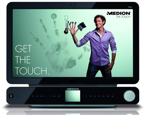 Medion X9613: домашний медиа-центр с поддержкой multi-touch
