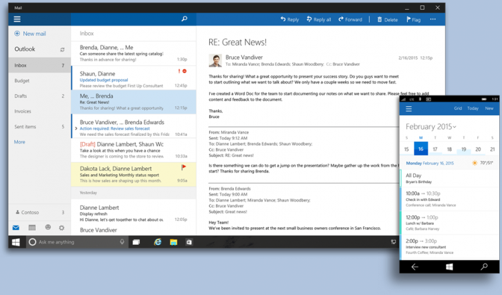 Новый Microsoft Office 2016 для Windows 10. Дата выхода и первые официальные снимки интерфейса